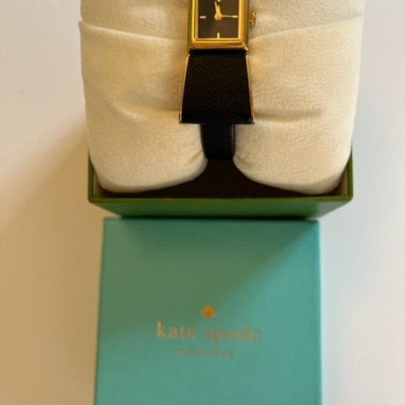 NEW Kate Spade Black Bowtie Watch w/New Battery & 4 Extra Batteries main image 4